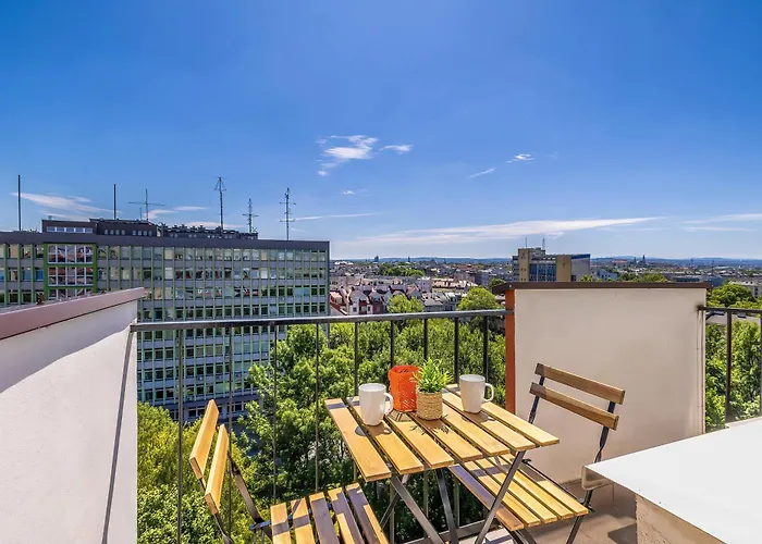 High With A View Of The Old Town By Renters Krakau